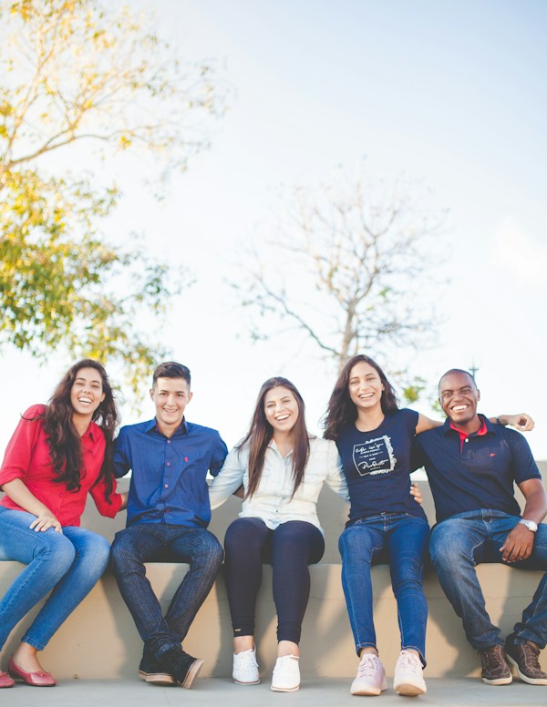 Student celebrating visa approval